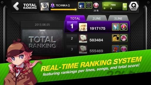 djmax technika q内购破解版下载,djmaxtechnikaq,音乐游戏,节奏游戏